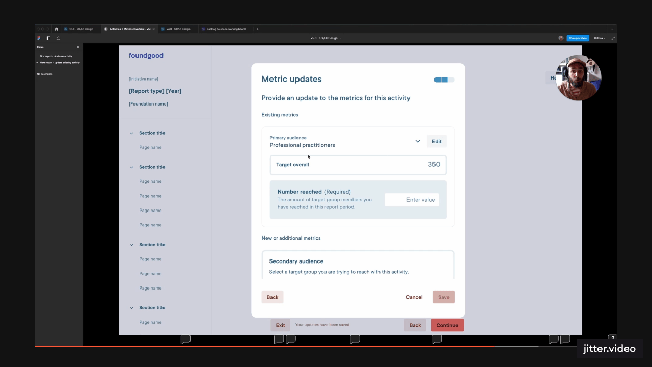 Lean documentation: UX walk-throughs in Loom