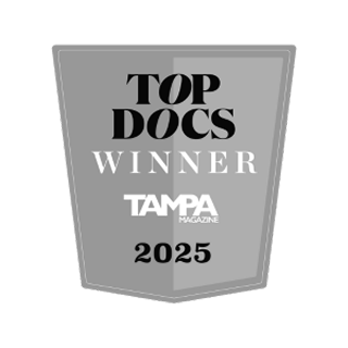 Tampa Magazine Top Docs Winner 2025 logo