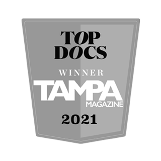 Tampa Magazine Top Docs Winner 2021 logo