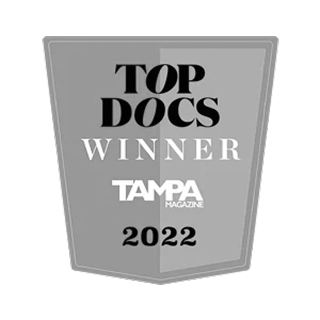 Tampa Magazine Top Docs Winner 2022 logo