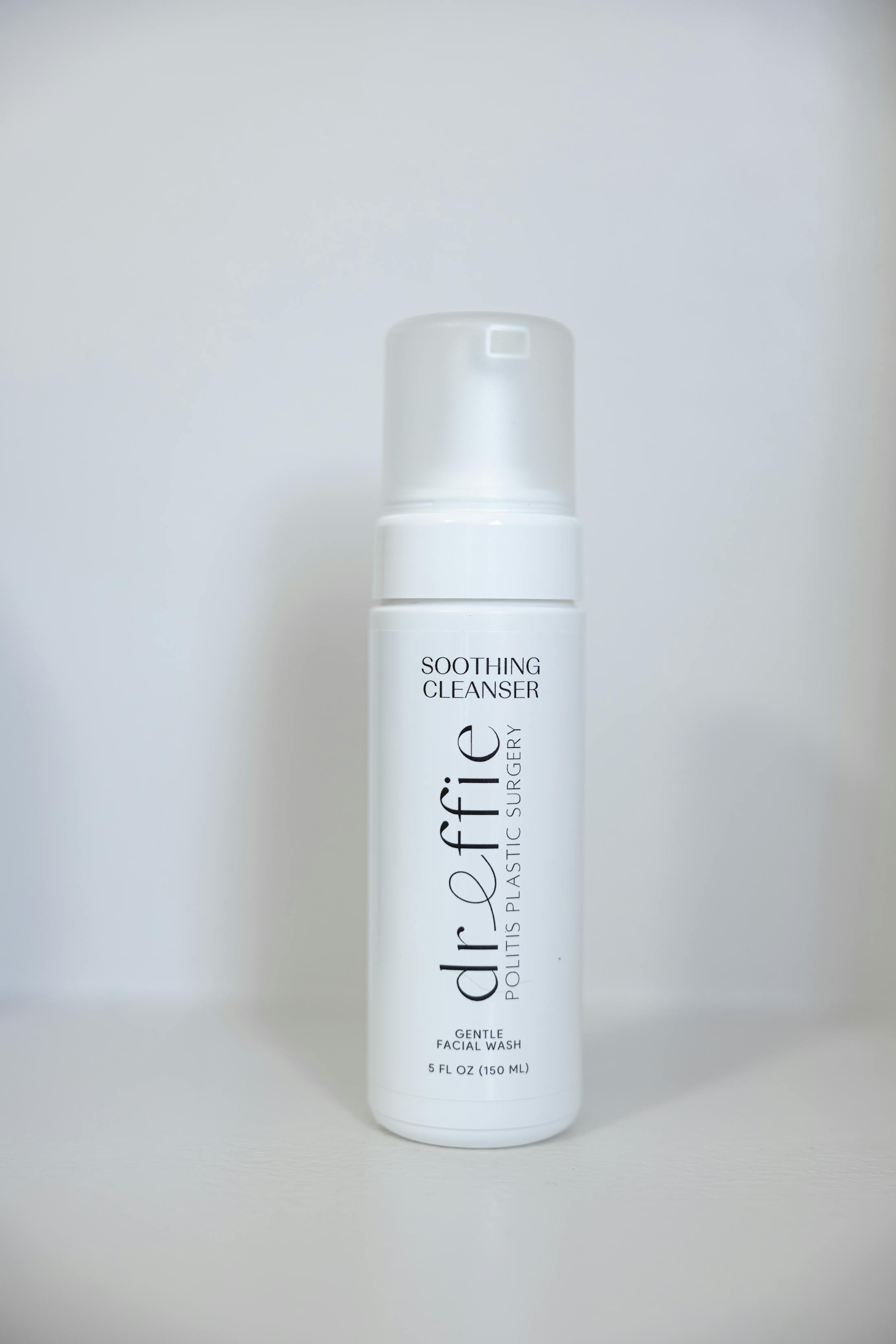A bottle of skincare