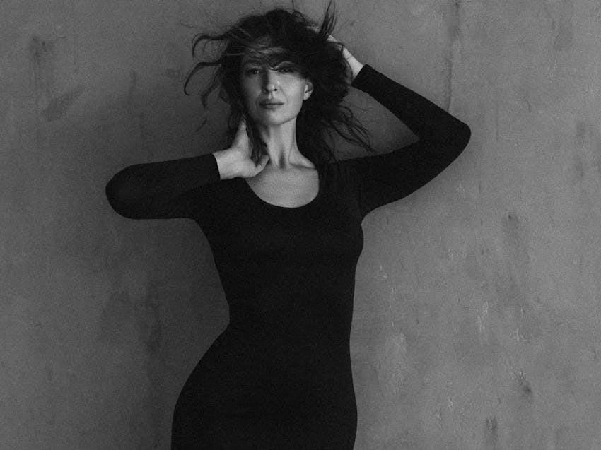 woman flipping her hair