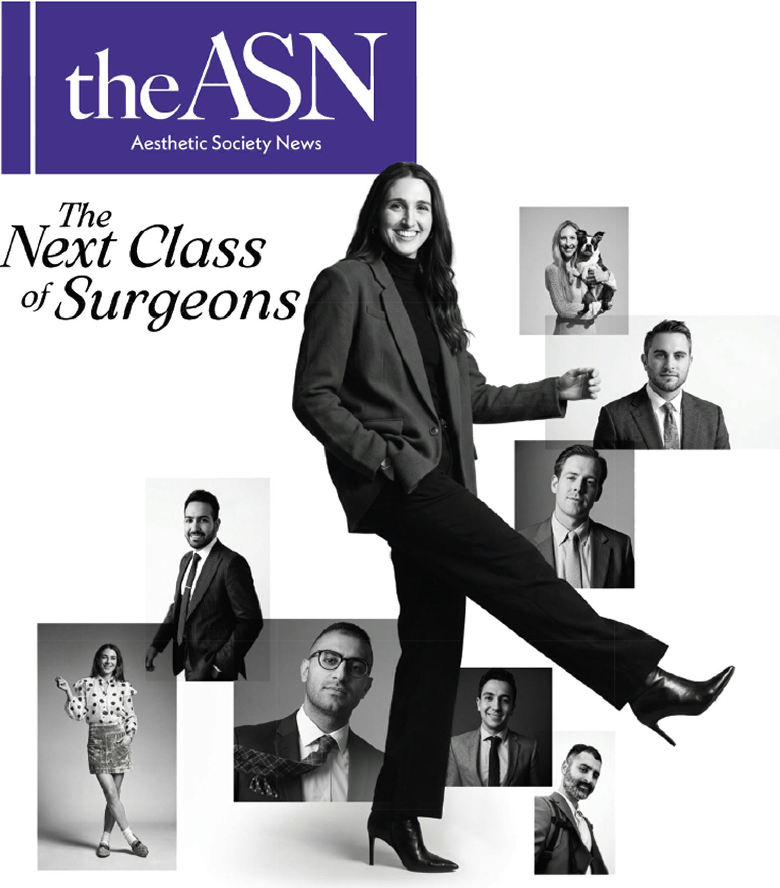 Aesthetic Society News cover featuring The Next Class of Surgeons