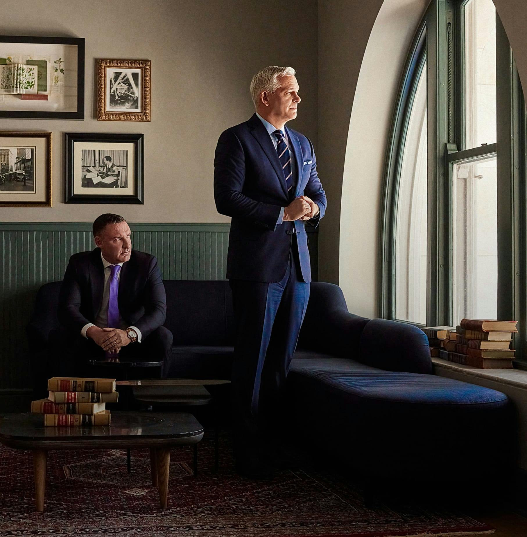 Shane O'Neil and Johnny Friedman, trial lawyers