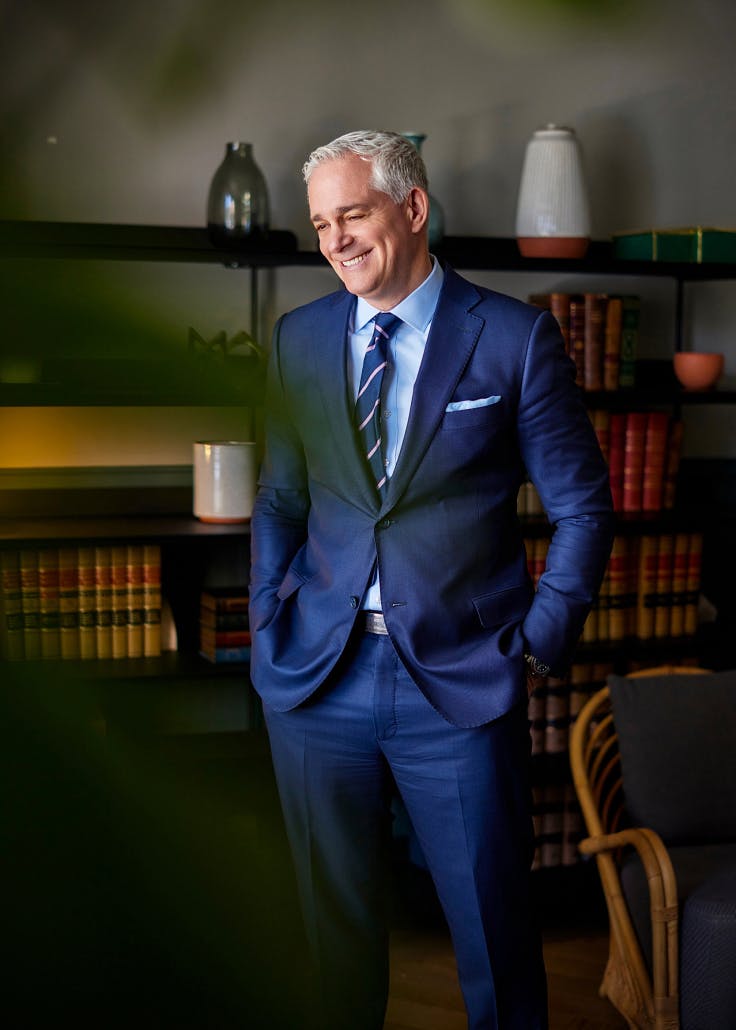 johnny friendman standing in room