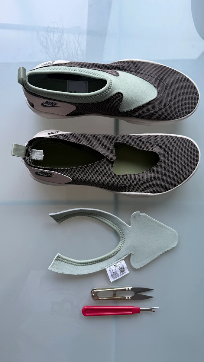 Hand Felted Nike Aqua Turfs