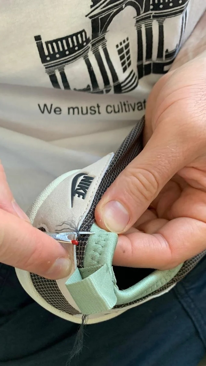 Hand Felted Nike Aqua Turfs