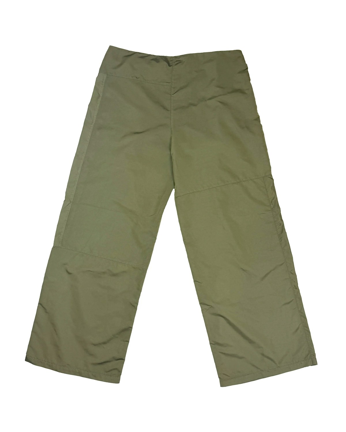 Panelled Curve Closure Trousers