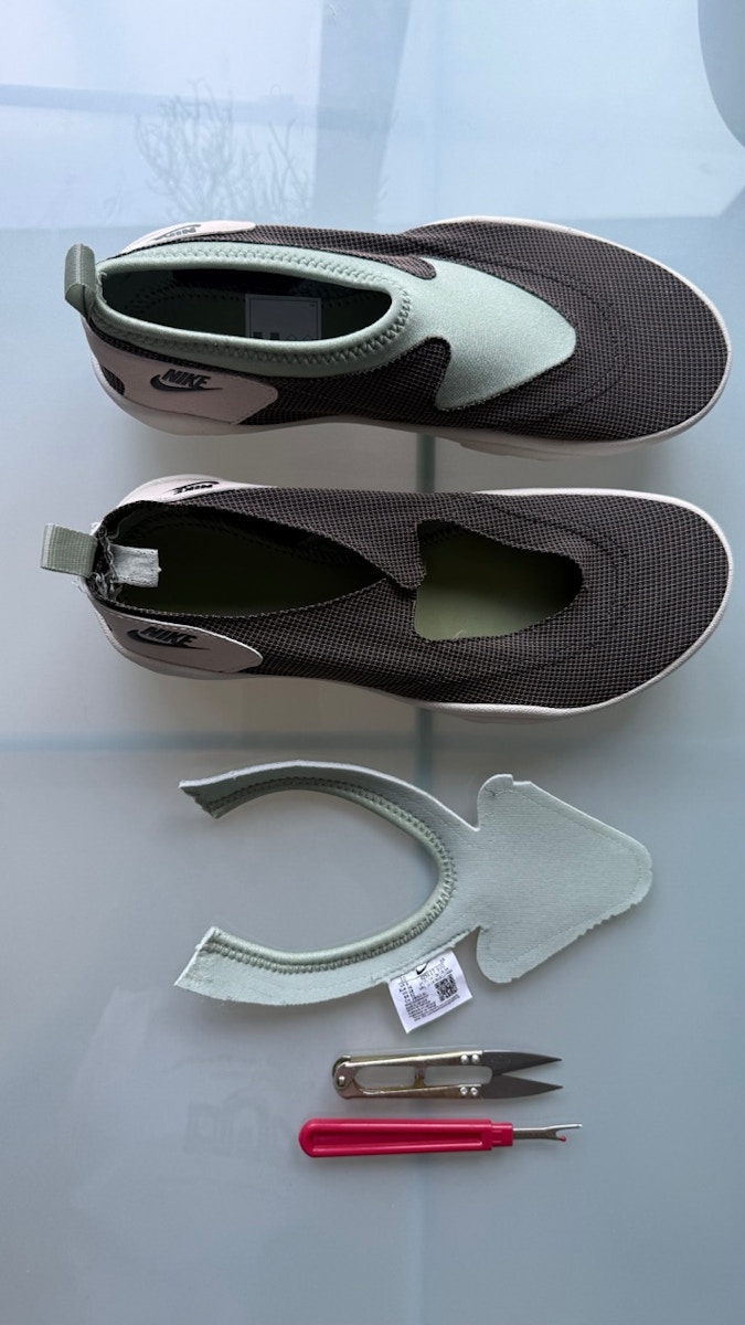 Hand Felted Nike Aqua Turfs