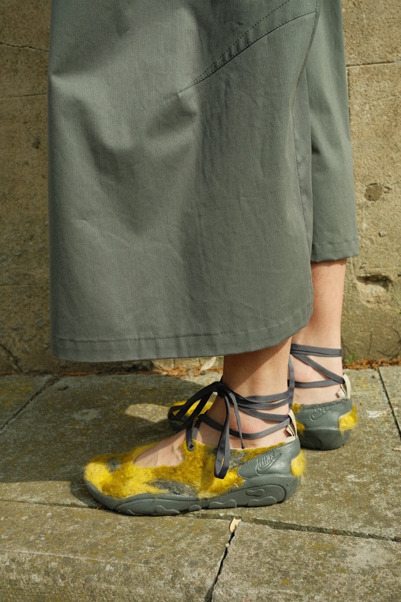 Hand Felted Nike Aqua Turfs