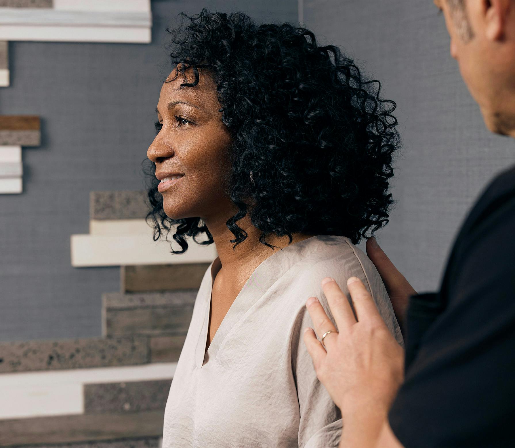 doctor examining a patient
