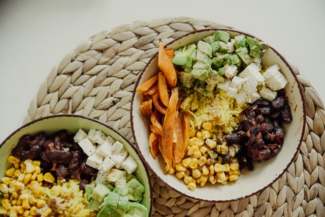 bowl of healthy food