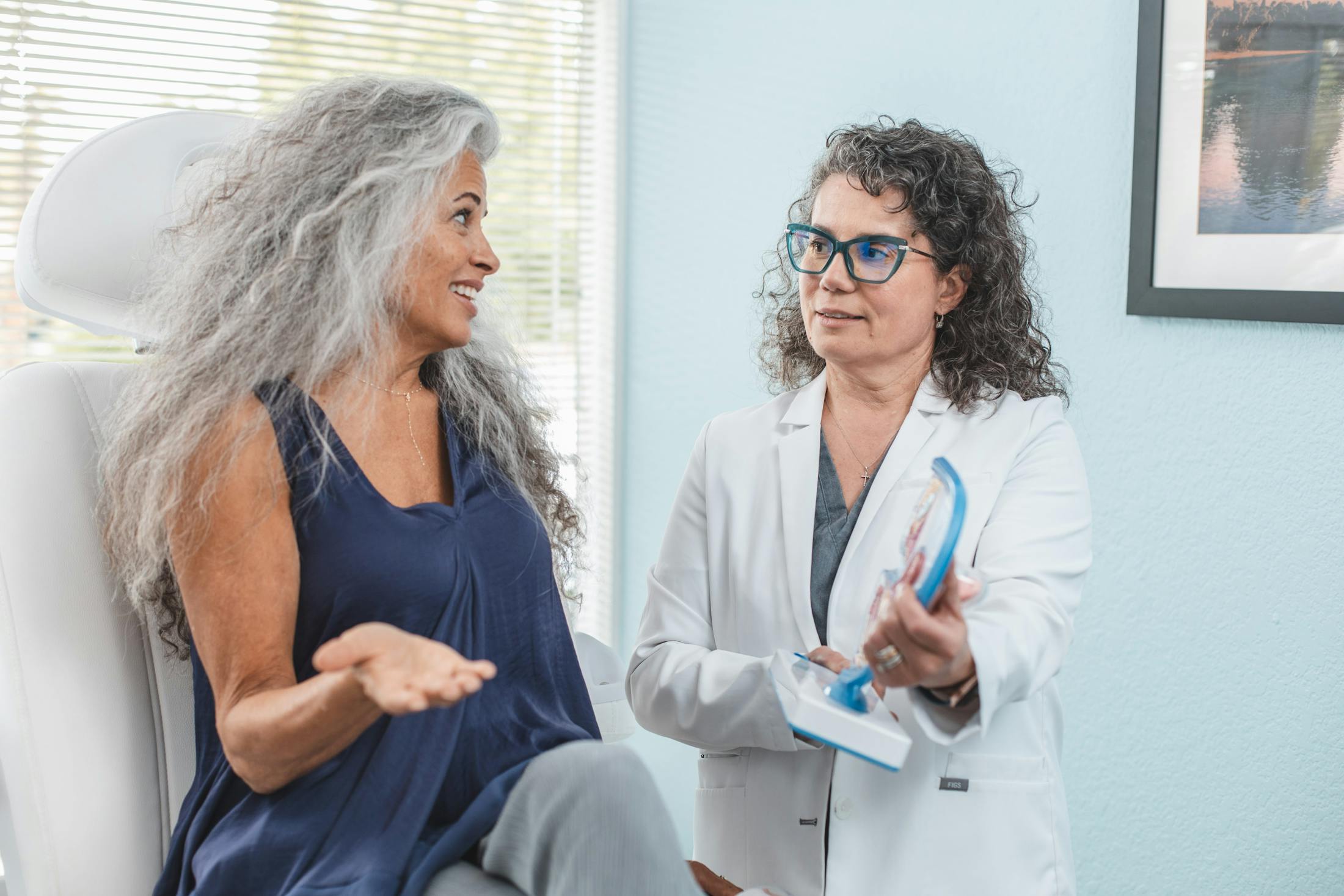 Dr Cernaianu with patient