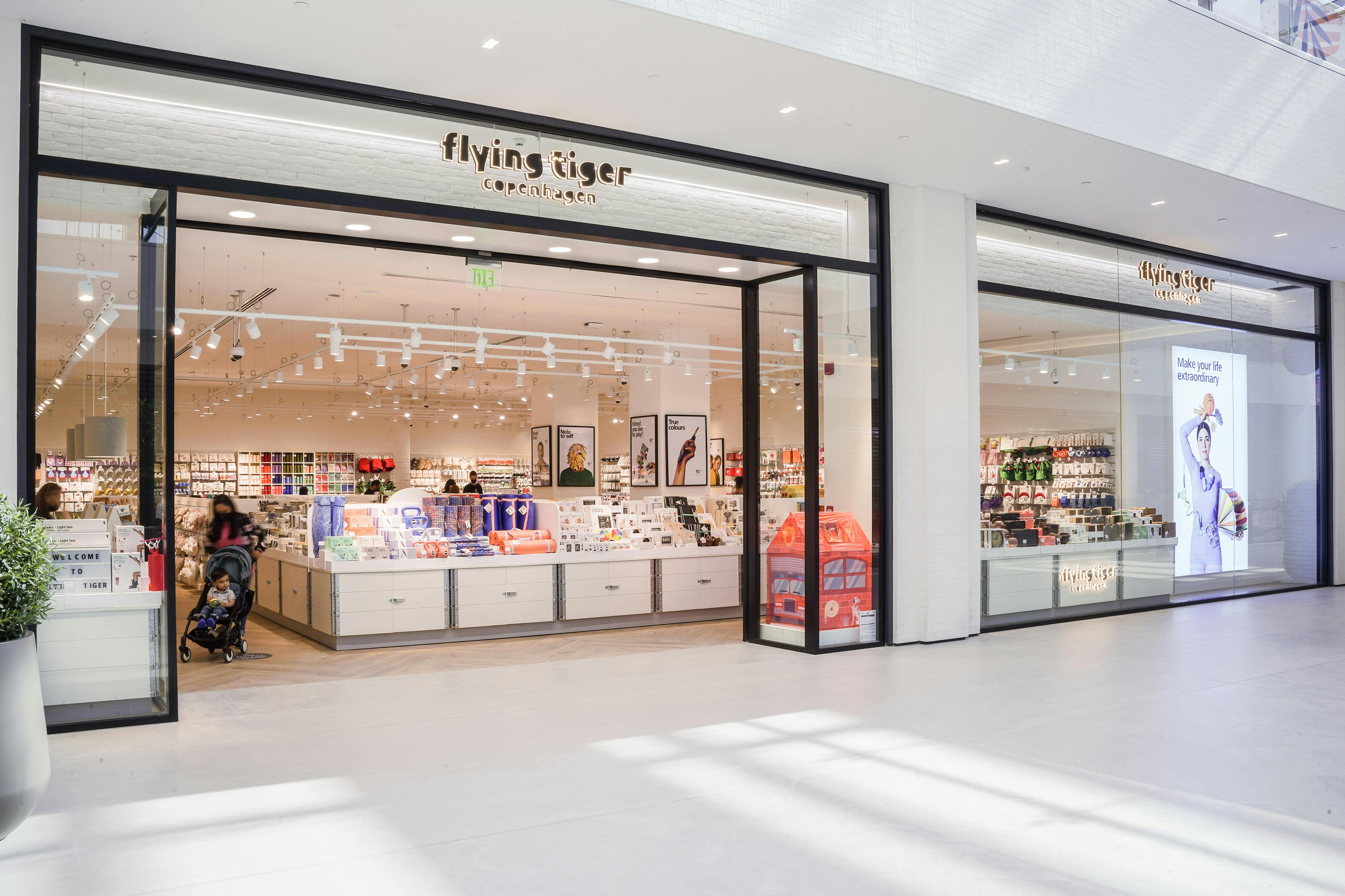 A Flying Tiger Copenhagen storefront, representing a retail environment utilizing ServiceNow.