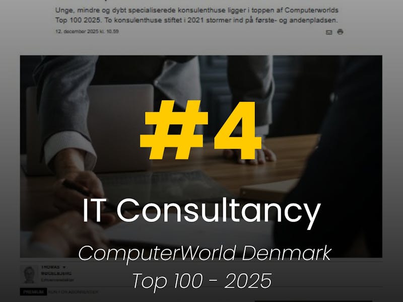 Adeno, a ServiceNow partner, ranked as the number 4 IT consultancy in the Computerworld Denmark Top 100 for 2025.