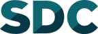 SDC logo in bold teal font, related to ServiceNow.
