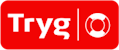 Tryg logo on a red background, a ServiceNow customer.