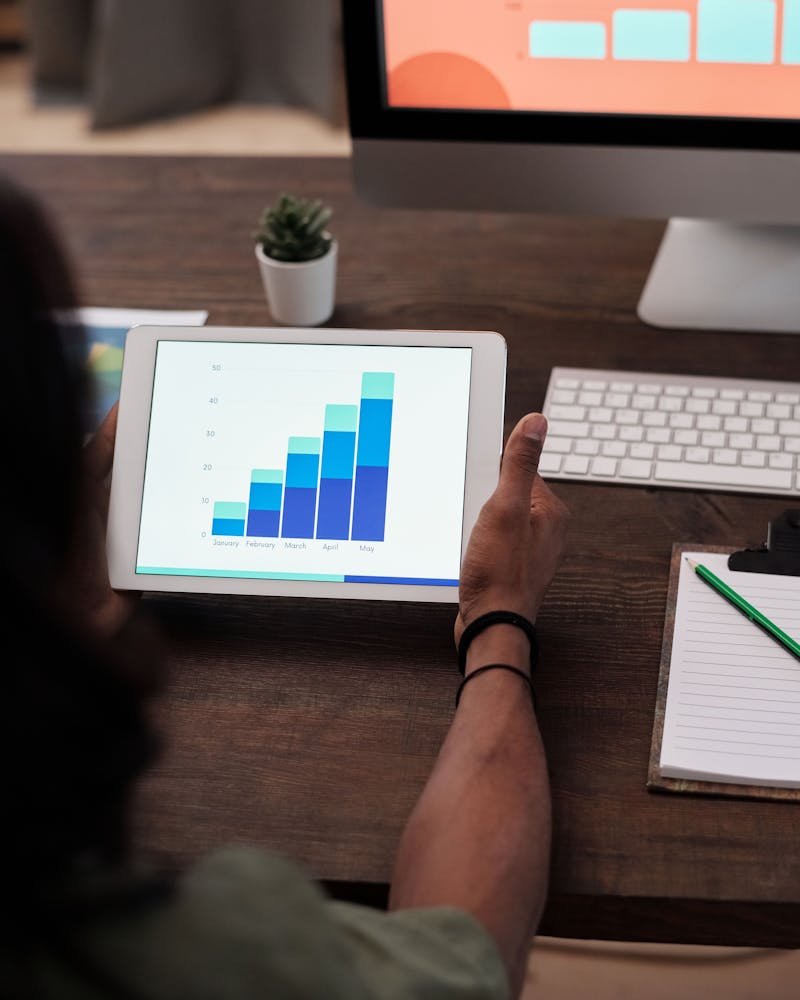 Infographic for a ServiceNow Platform Analytics webinar featuring data visualizations and photos of professionals.