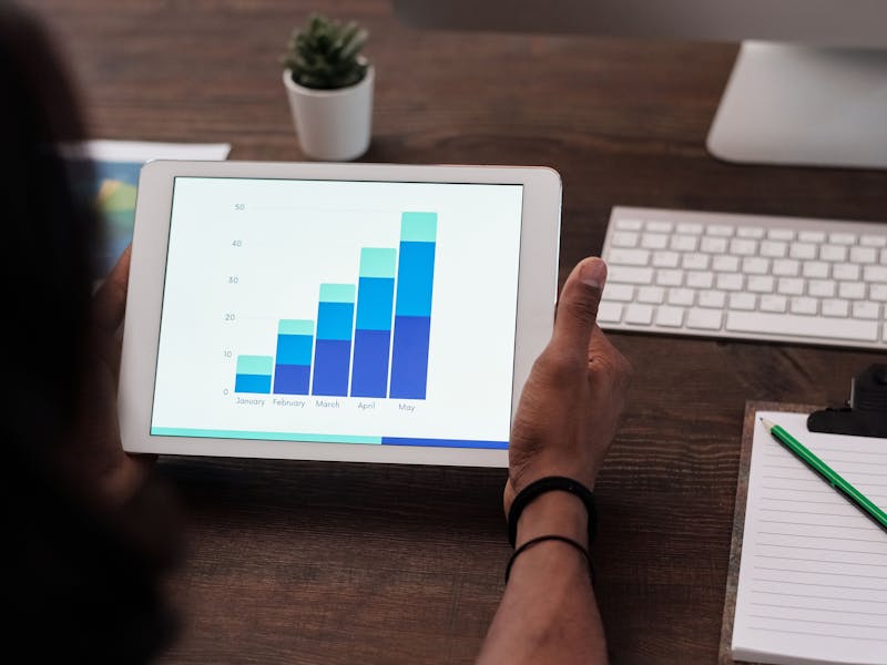 Infographic for a ServiceNow Platform Analytics webinar featuring data visualizations and photos of professionals.