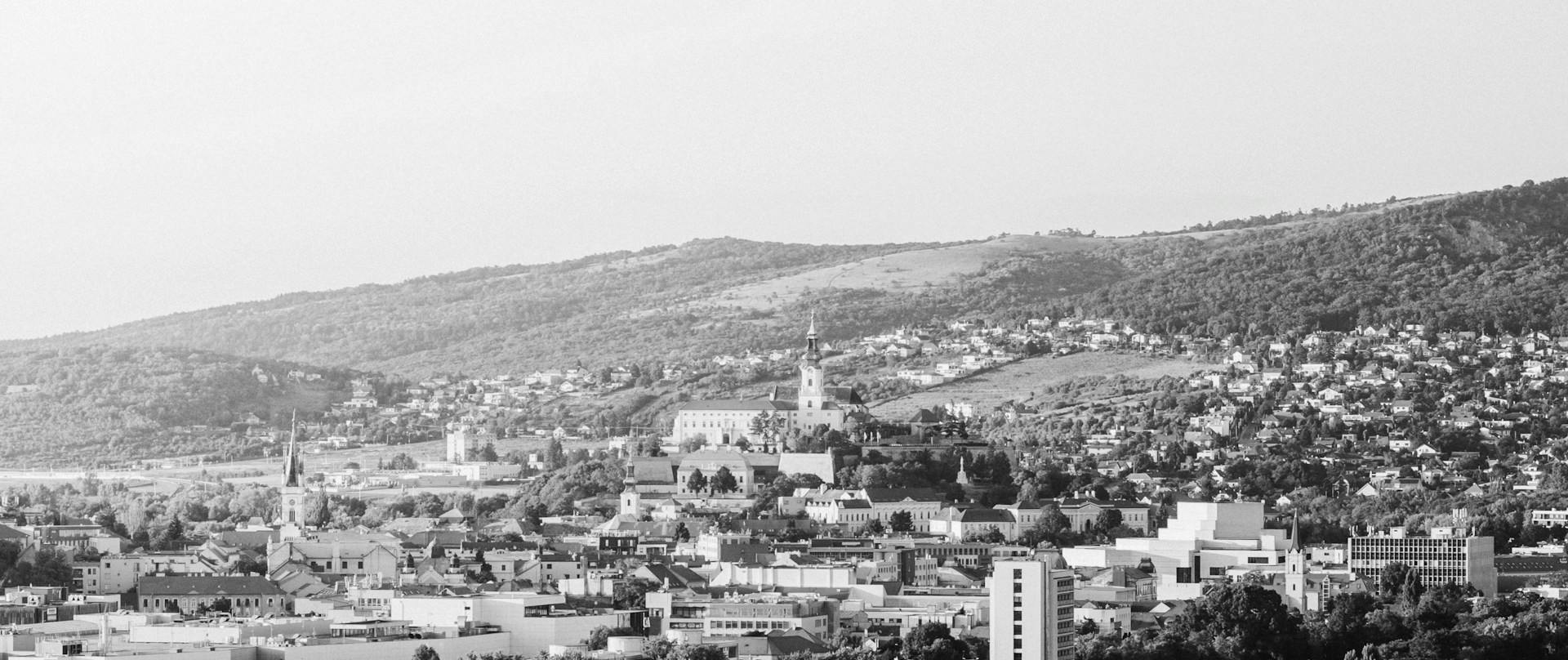 Panoramatický pohľad na Nitru