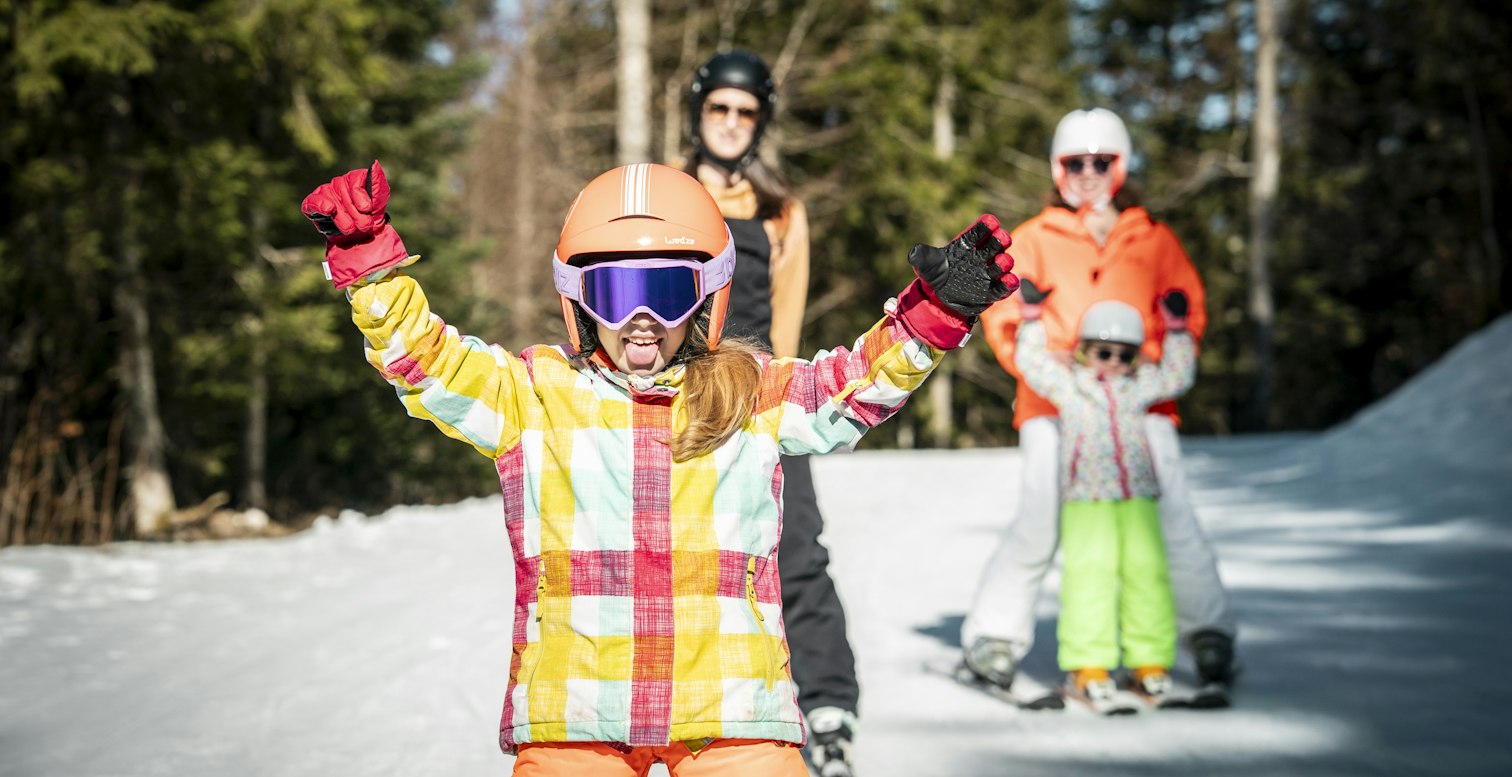 Famille ski