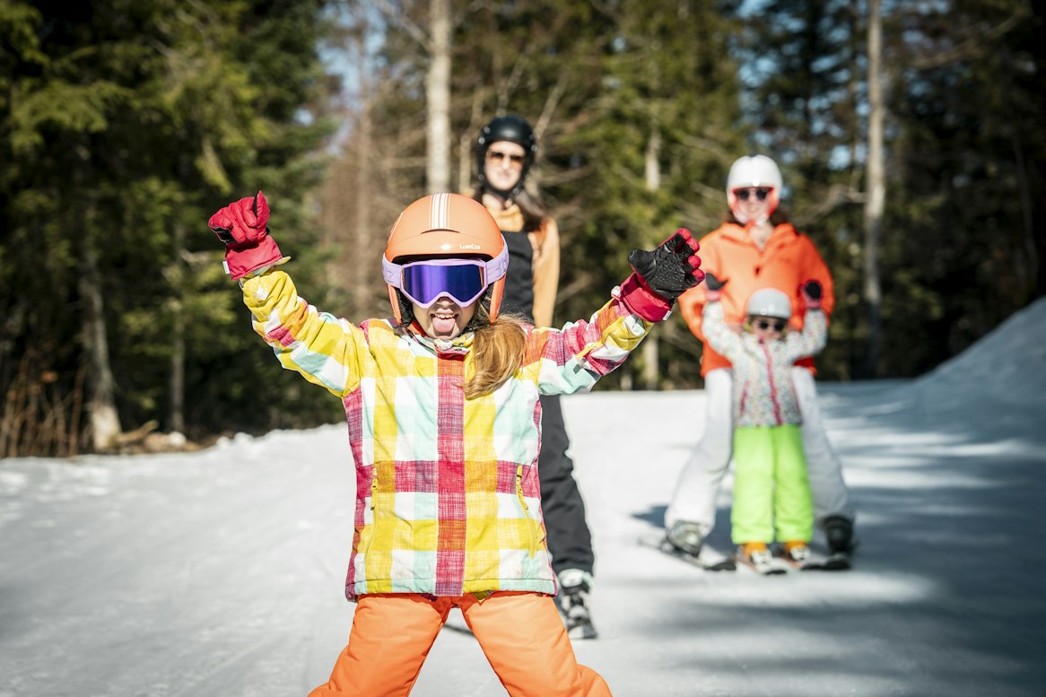Famille ski