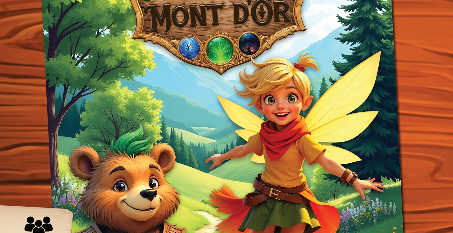 Affiche le trésor perdu du mont d'or explor games