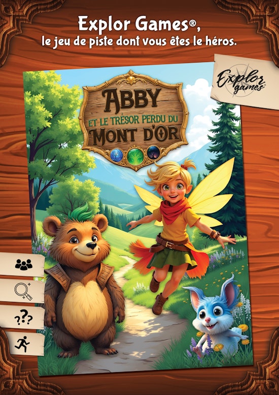 Display the Lost Treasure of Mount Gold by Explor Games