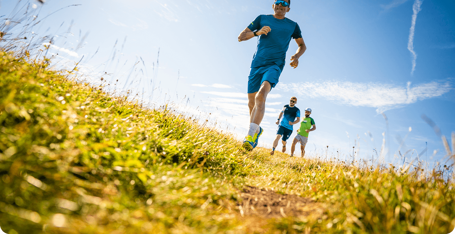 Runners in Métabief