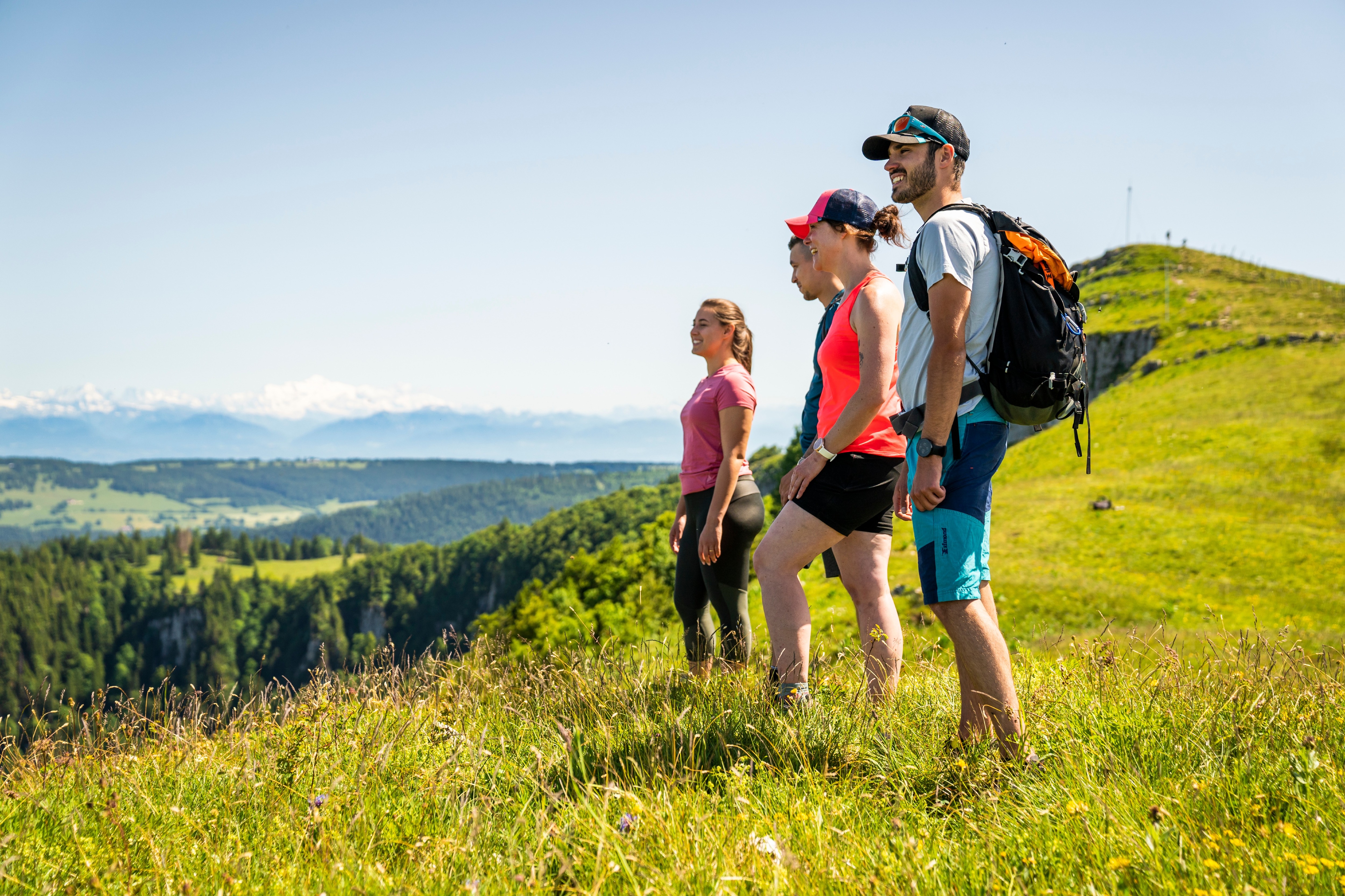 mont blanc randonneurs sommet mont d'or