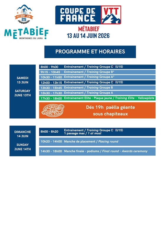horaires