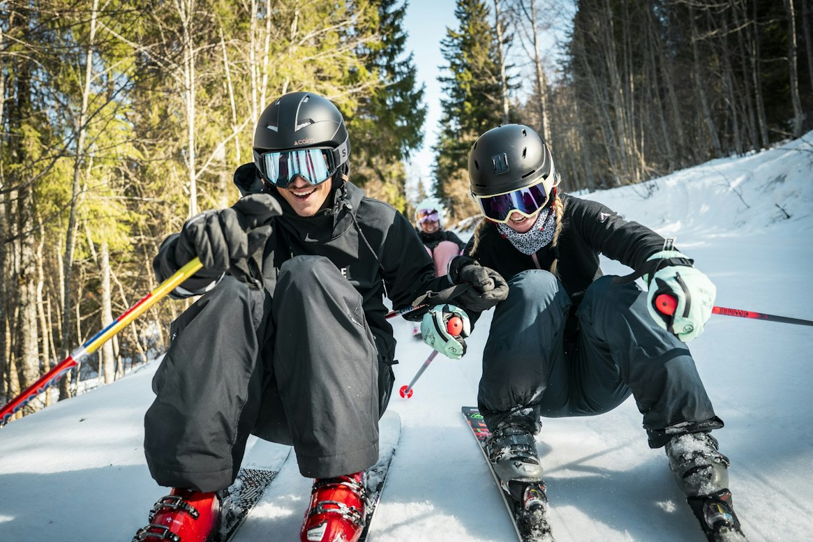 Famille ski