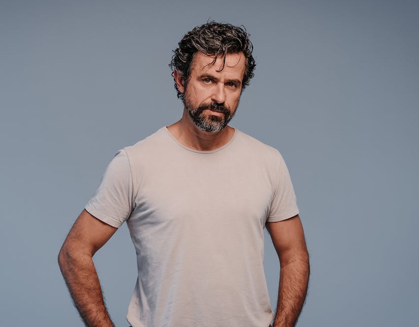 A man posing