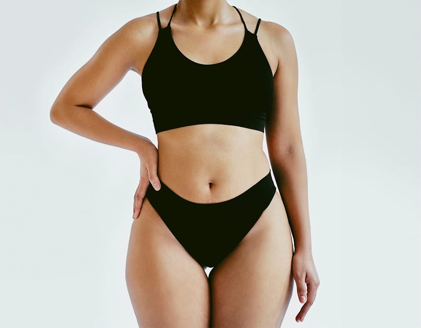 A woman's stomach