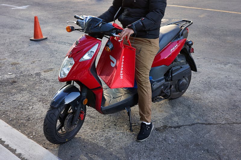 doordash motorcycle