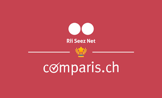 Rii Seez Net und Comparis Logo