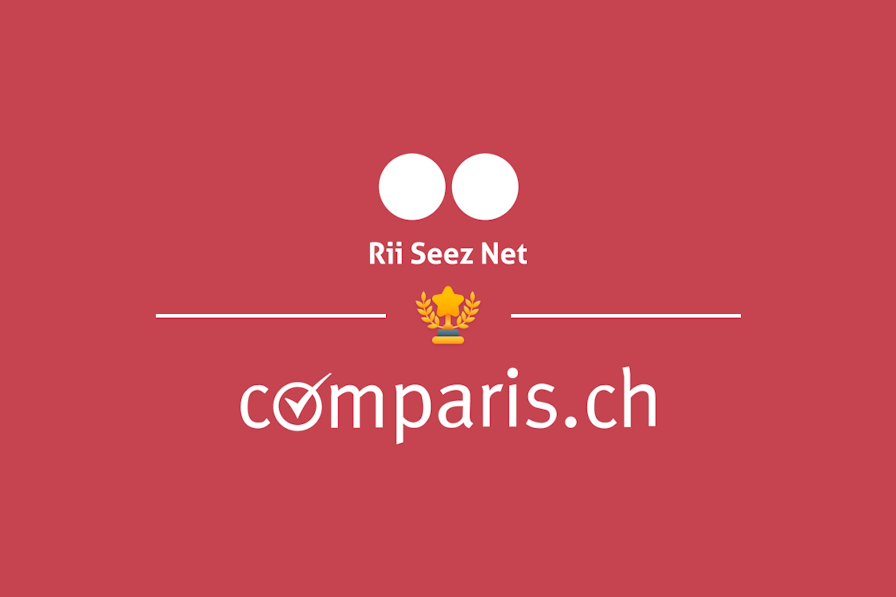 Rii Seez Net und Comparis Logo