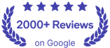 PayBright Canada, 5-star Reviews, High Google Ratings, 2000+ Google Reviews Badge