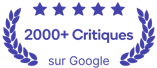 PayBright Canada, 5-star Reviews, High Google Ratings, 2000+ Google Reviews Badge