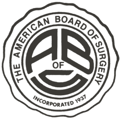 The American Board of Surgery logo