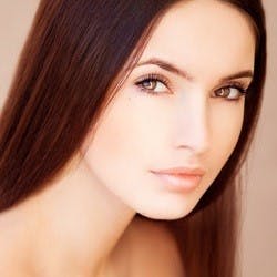 woman with long hair