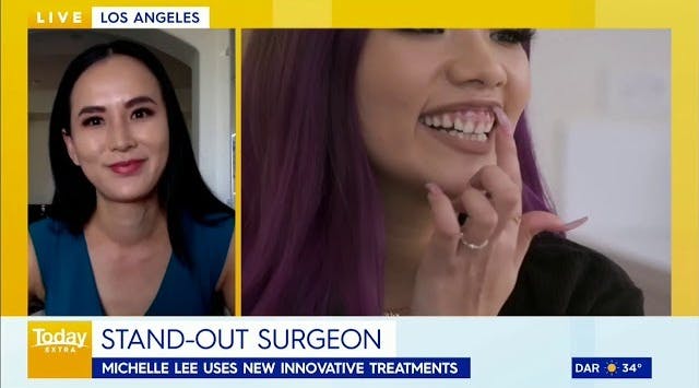 Dr. Michelle Lee of PERK Plastic Surgery interviewed by Extra Australia about Dr. 90210 Show
