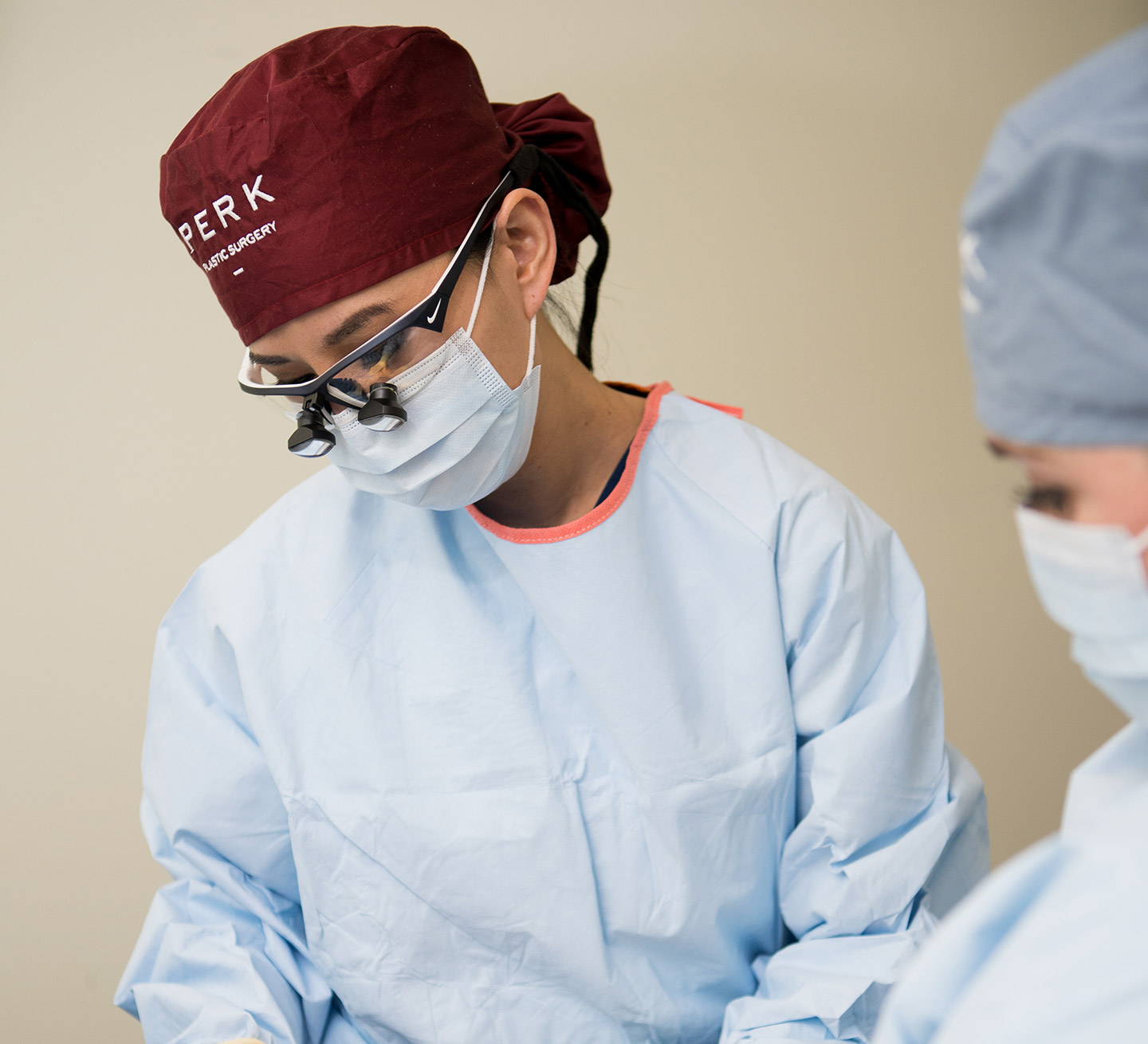 dr. lee performing surgery