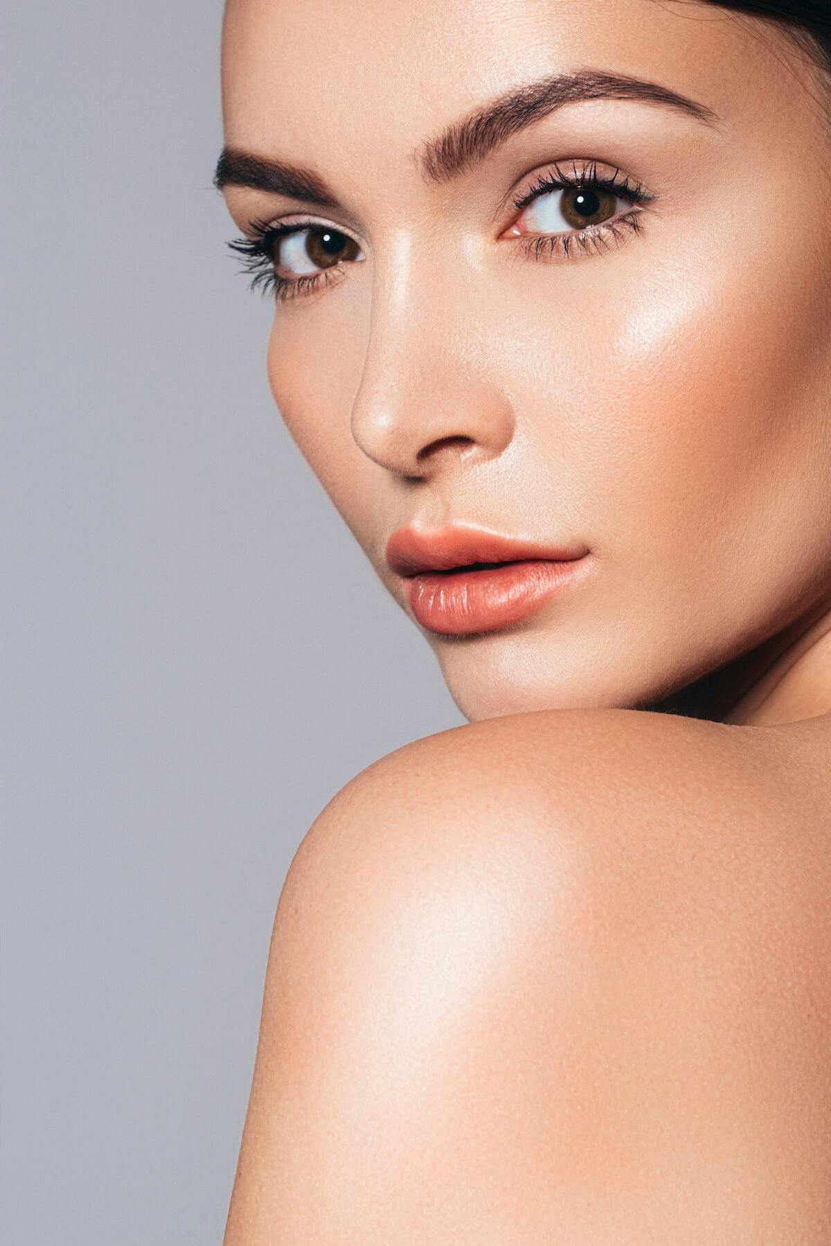 woman looking back over shoulder