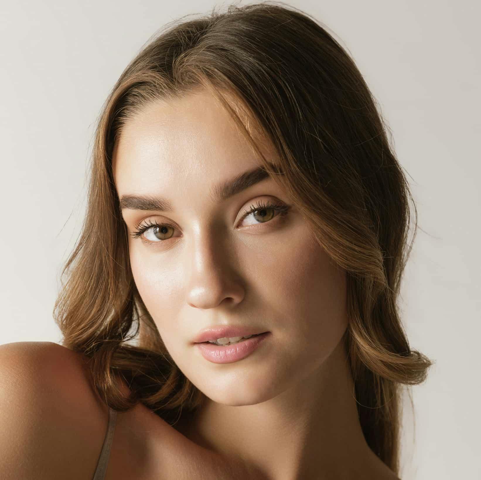 woman with light brown hair