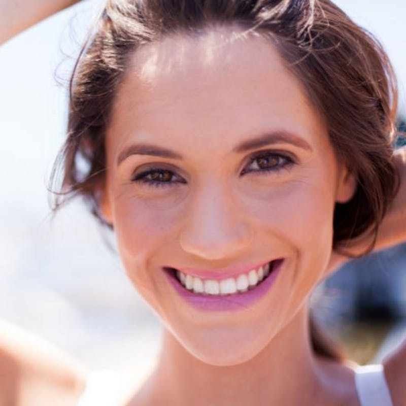 Smiling woman