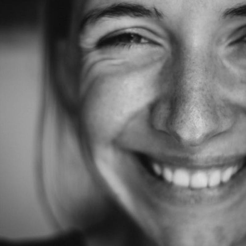 smiling woman