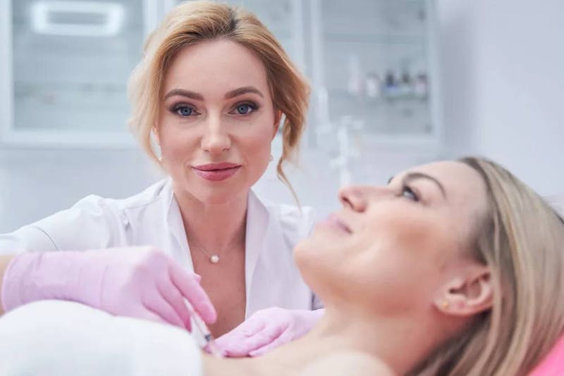 doctor with patient