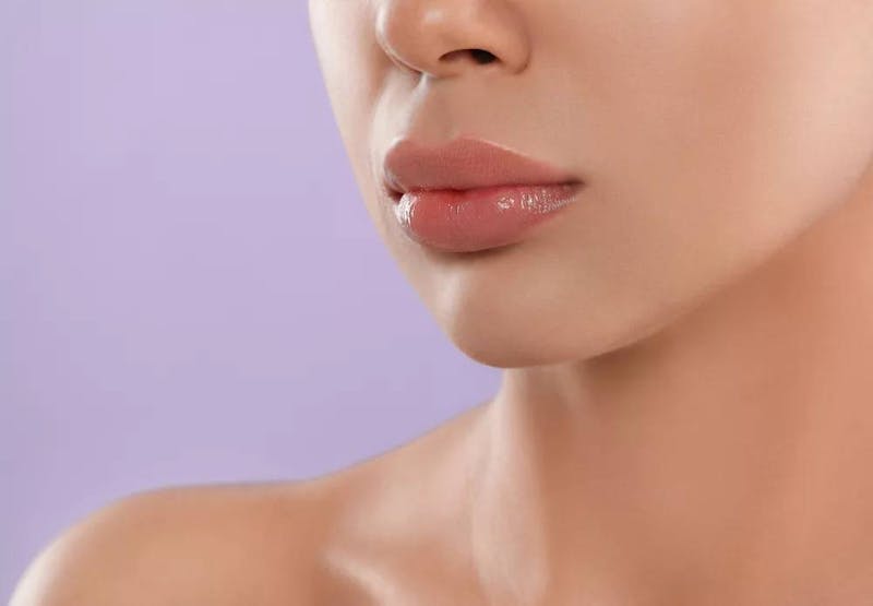 woman's lips