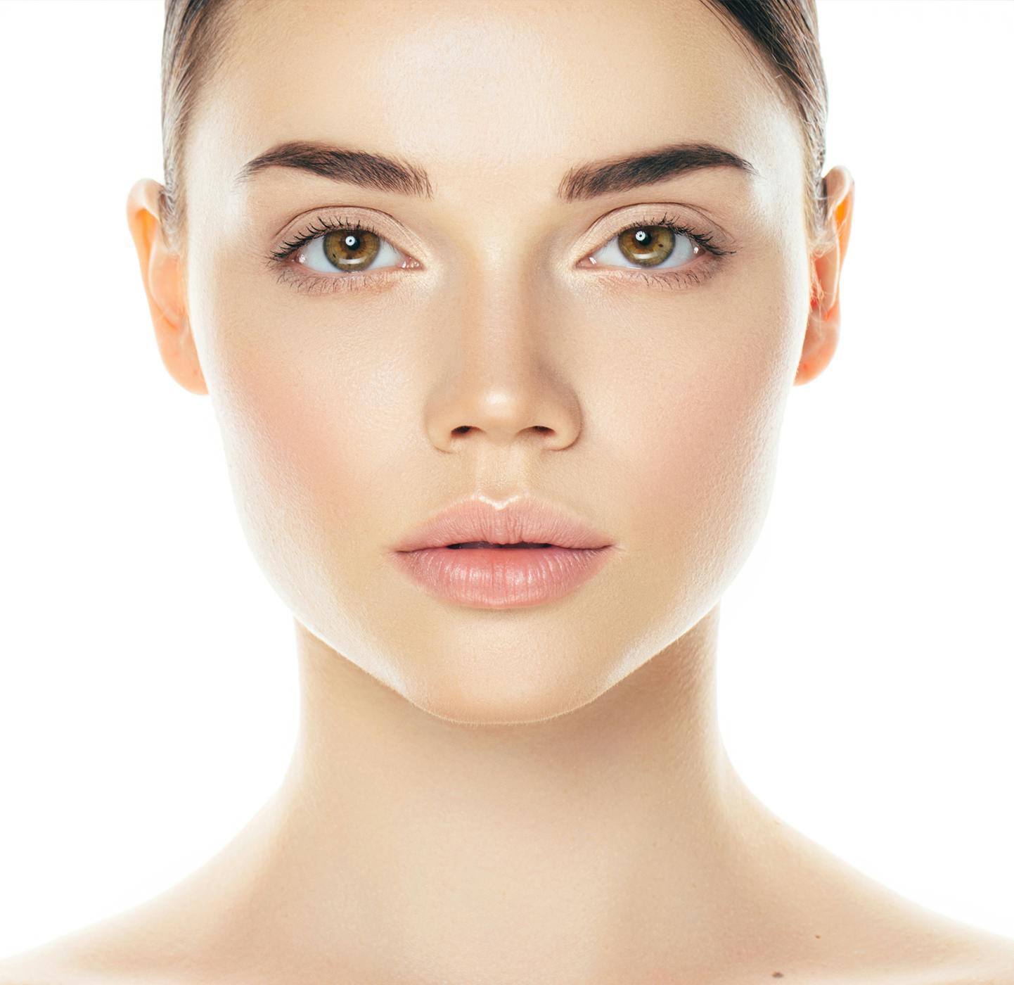 Woman looking at the camera